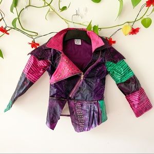 Disney Descendants "Mal" faux leather costume